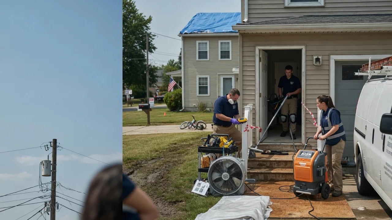 Water Damage Repair in Mccordsville, IN near me